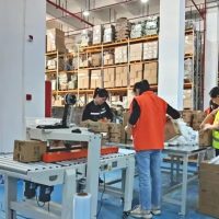 the e - commerce and express delivery industries